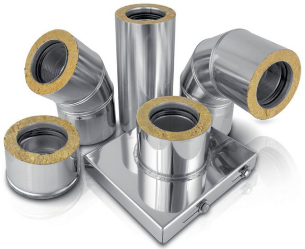 Elementy komina stalowego