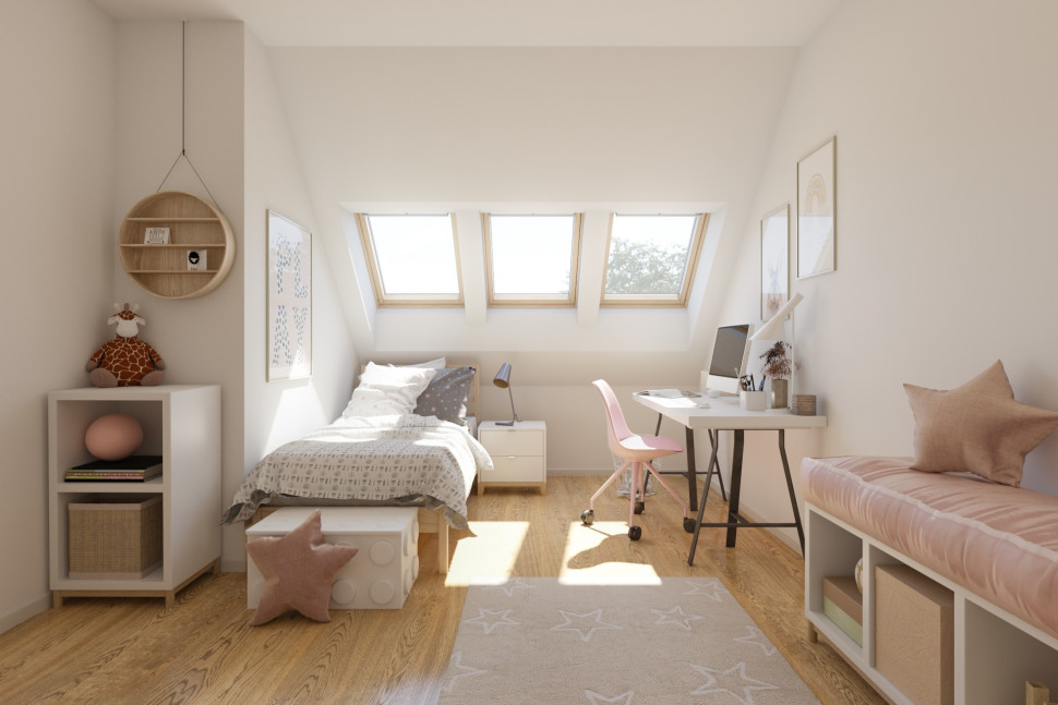 Montaż dodatkowego okna lepiej doświetli wnętrze.