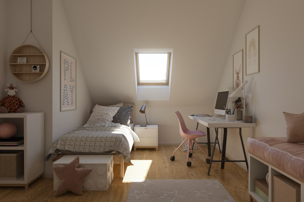 Montaż dodatkowego okna lepiej doświetli wnętrze.