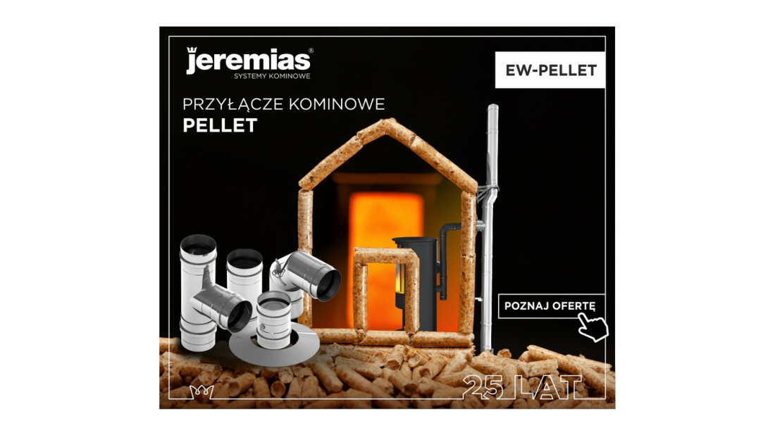 Przyłącze kominowe EW-PELLET do urządzeń opalanych pelletem