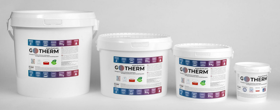 Zestaw farb termoizolacyjnych GoTherm®