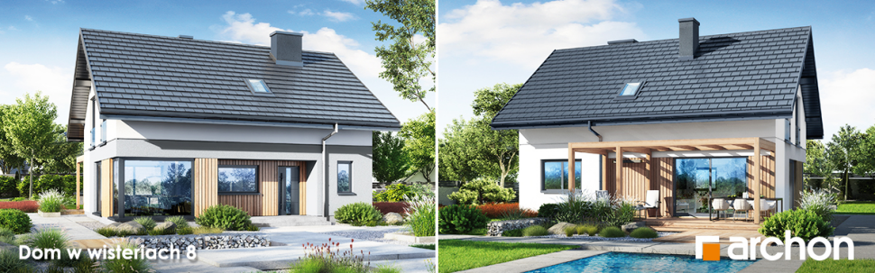 Projekt Dom w wisteriach 8
