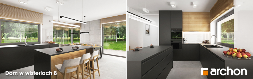 Projekt Dom w wisteriach 8 - wnętrza
