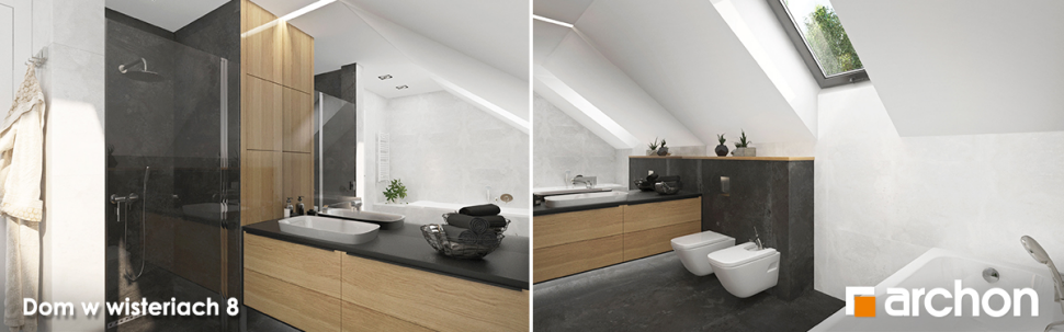 Projekt Dom w wisteriach 8 - wnętrza