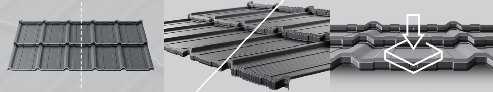 Blachodachówka COMO