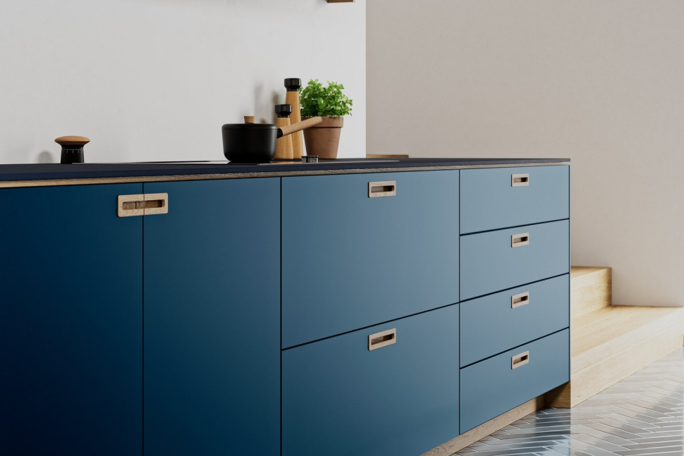 Kolekcja forntów kuchennych RAUVISIO crystal