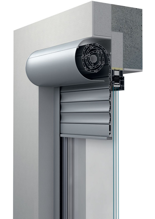 Roleta antywłamaniowa - budowa