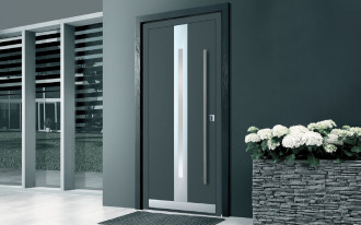 Drzwi wejściowe FAKRO z serii INNOVIEW LINE