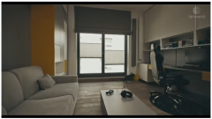 Roleta plisowana ANWIS - osłona okienna w pokoju młodzieżowym