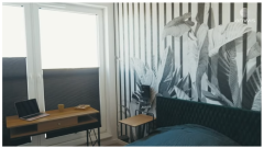 Rolety plisowane ANWIS - duże przeszklenia