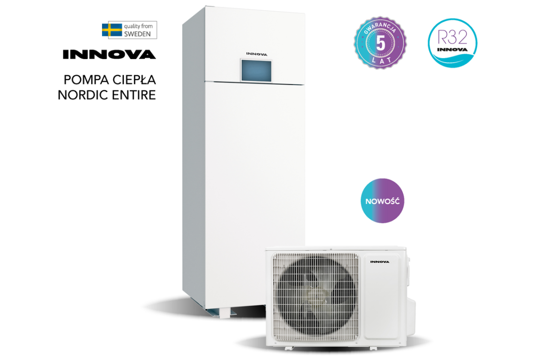 Pompa ciepła powietrze-woda Innova Nordic Entire