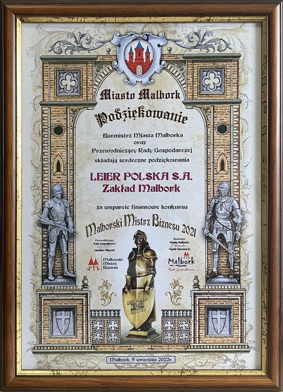 Malborski Mistrz Biznesu 2021