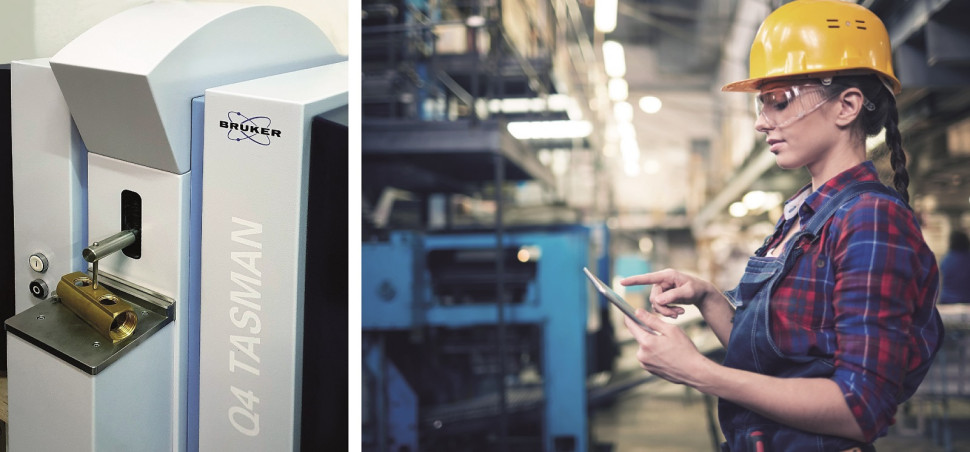 Spektrometr - analiza składu stopowego