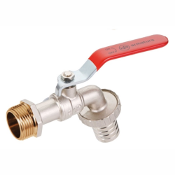 Zawór wodny, czerpalny ze złączką do węża, z dławikiem