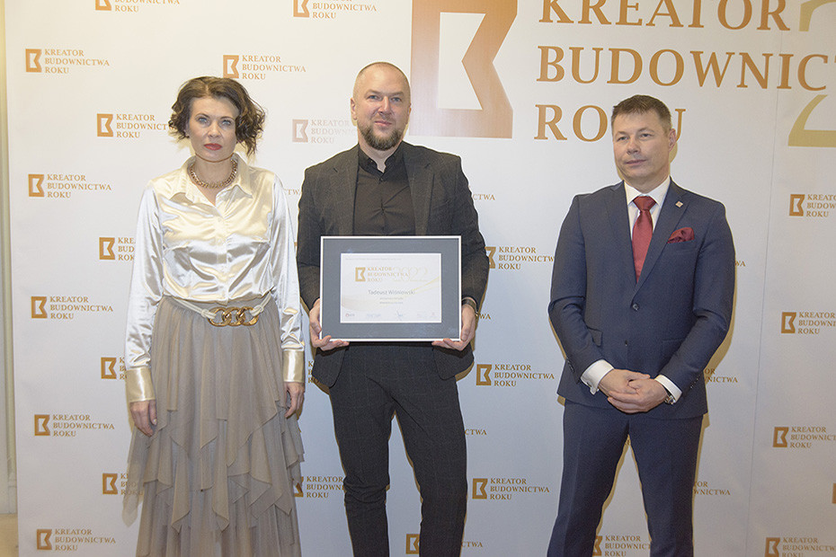 Nagrodę odbiera Regionalny Menedżer Sprzedaży, Leszek Piotrowski