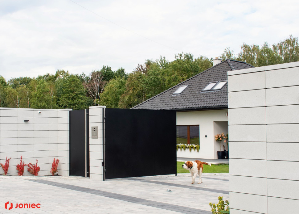 Ogrodzenie ROMA Horizon - biały (fot. Joniec)