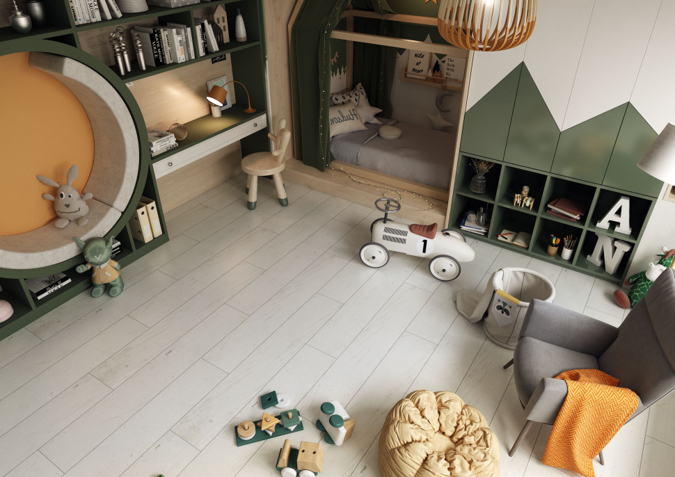 Jasne panele podłogowe z AQUA ZERO 72h. fot. Swiss Krono