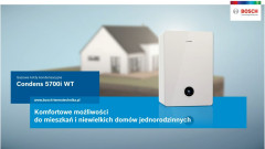 Gazowy kocioł kondensacyjny Condens 5700i WT - Komfortowe możliwości