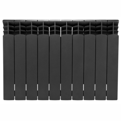 Grzejnik aluminiowy G500F/10 - elementowy GRAFIT