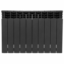 Grzejnik aluminiowy G500F/10 - elementowy GRAFIT