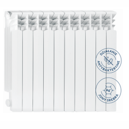 Grzejnik G500F z jonami srebra