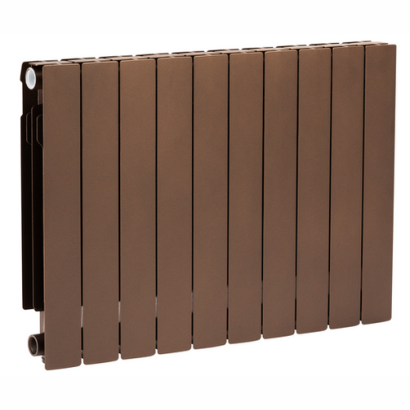 Grzejnik aluminiowy ADR500/10 - elementowy MIEDZIANY