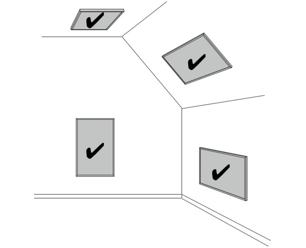 Możliwości montażu paneli na podczerwień Grosmann Infra ISP