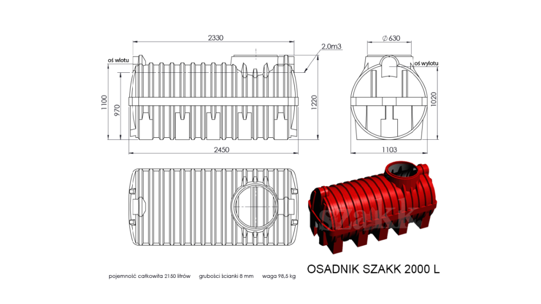 Oczyszczalnie ścieków SZAKK