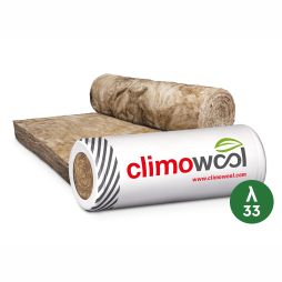 Mata z mineralnej wełny szklanej climowool DF33