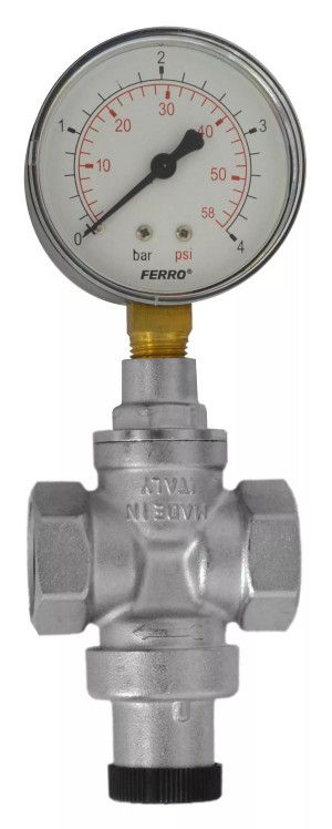 Reduktor ciśnienia PN16 1-4 bar. fot. FERRO