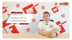 Instalacja kotła c.o. w układzie otwartym