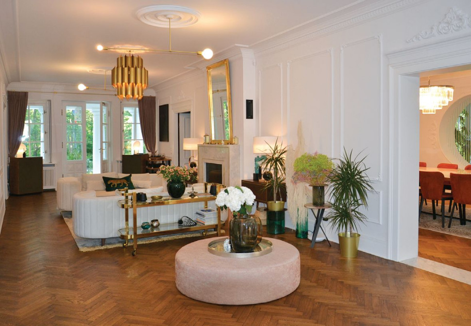 Architektki wnętrz urządziły dom w stylu lat 20. i 30. XX w.