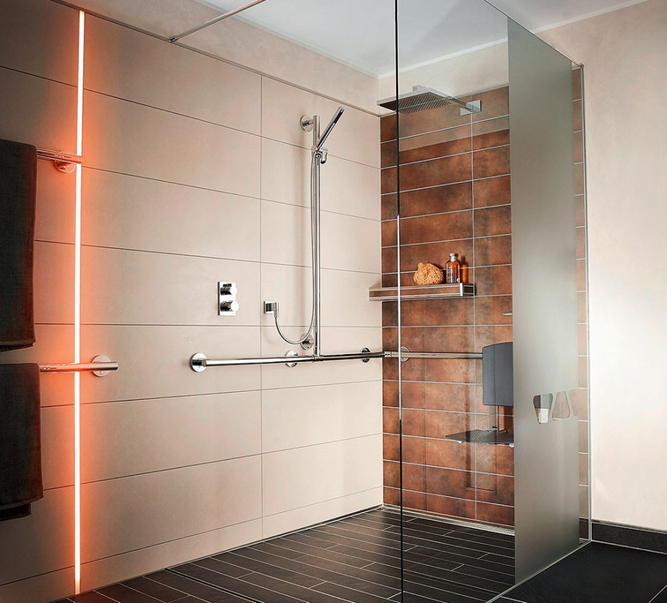 Oświetlenie Schlüter® Liprotec - taśmy diodowe w obudowie chroniącej przed wodą rozpryskową