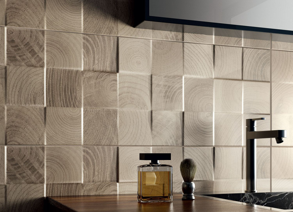 Płytki strukturalne Beige Wood z kolekcji Daikiri