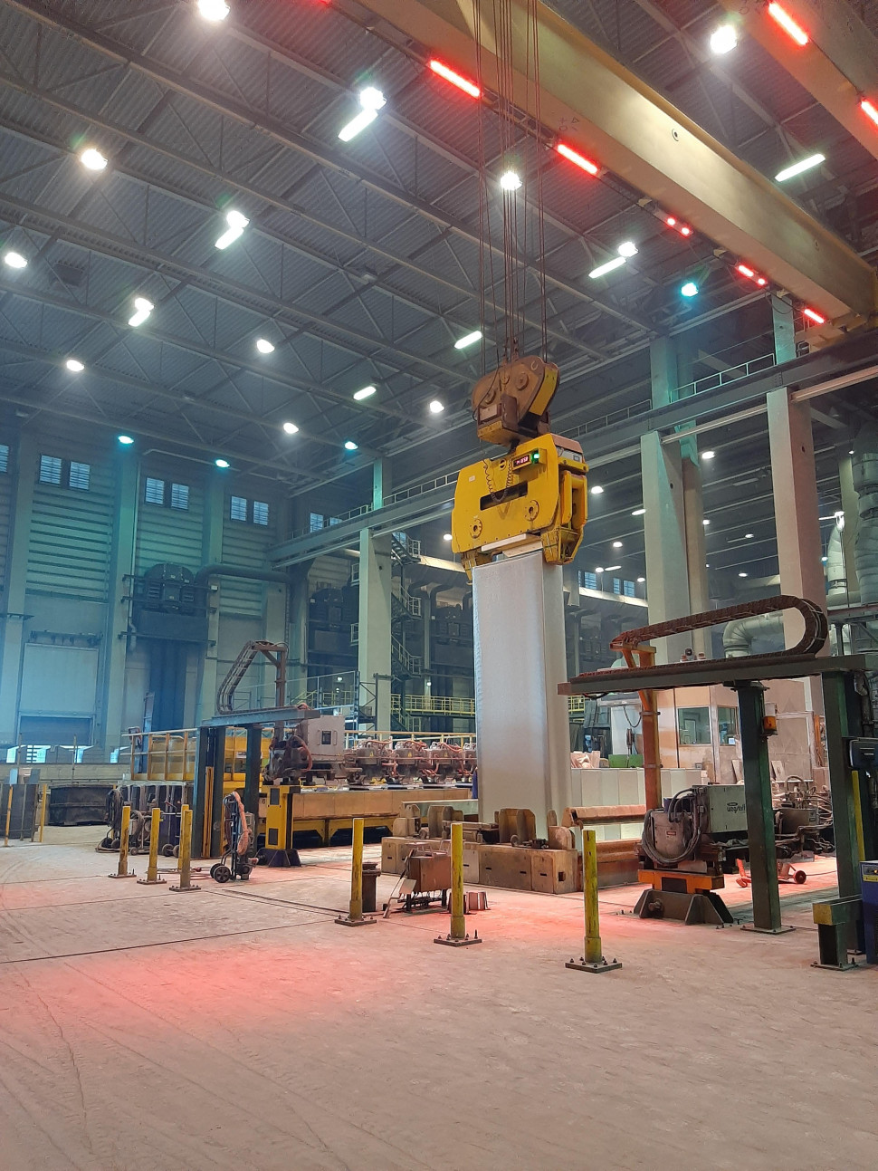 Novelis - linia produkcyjna