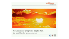 Viessmann Webinarium - dotacje na kolektory słoneczne