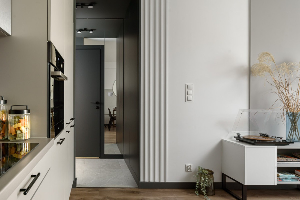 Autorką aranżacji wnętrza jest Matylda Kurkiewicz z pracowni architektonicznej Pama Studio