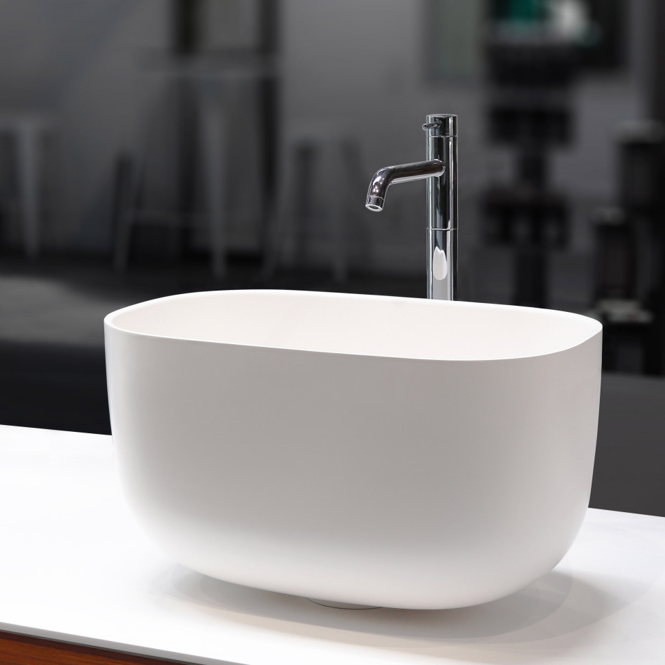 Umywalki Cristalstone® wykonane są z bardzo trwałego konglomeratu