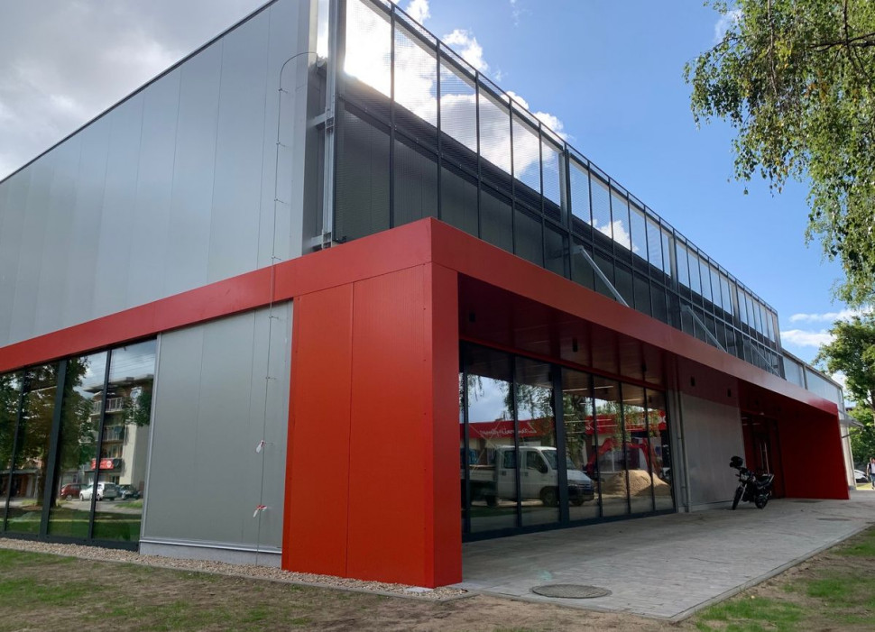 Budynek handlowo-usługowy zrealizowany w całości przez NordWOOD dla firmy BEL-POL w Wejherowie