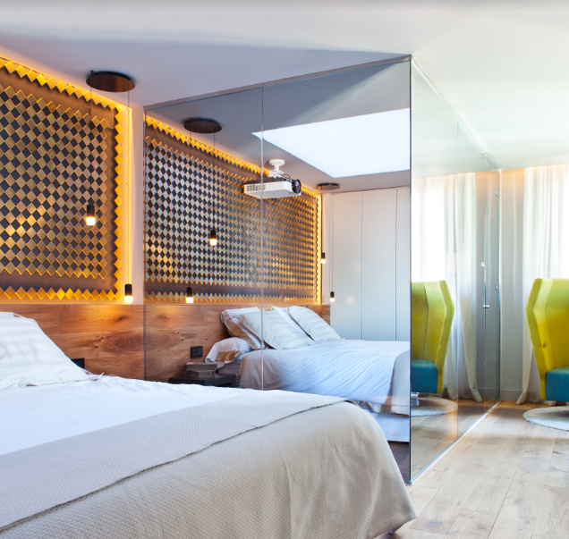 Szkło MIRASTAR® bywa używane jako lustro weneckie