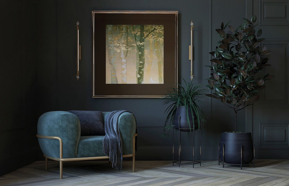 W modnym wnętrzu 2023 roku na ścianie nie zabraknie sztuki