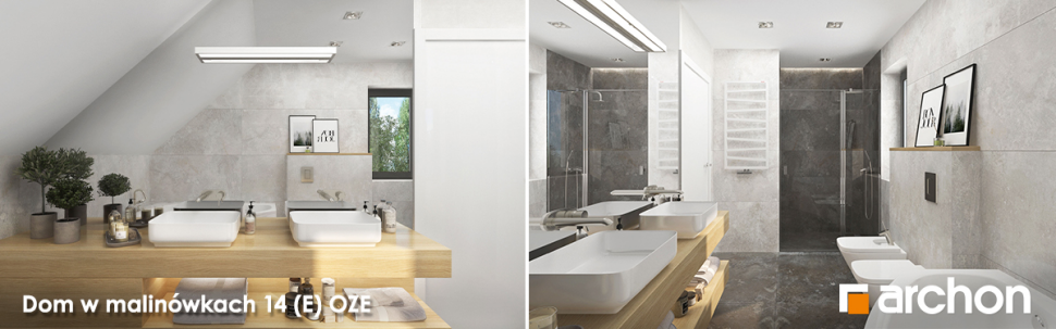 Dom w malinówkach 14 (E) OZE - wnętrza
