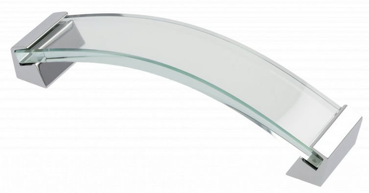 Uchwyt Roses wyróżniają czyste, proste i subtelne linie.