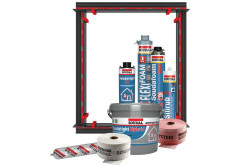 Montaż okien w energooszczędnym budynku w technologii SoudaFrame SWI (Soudal Window Installation)