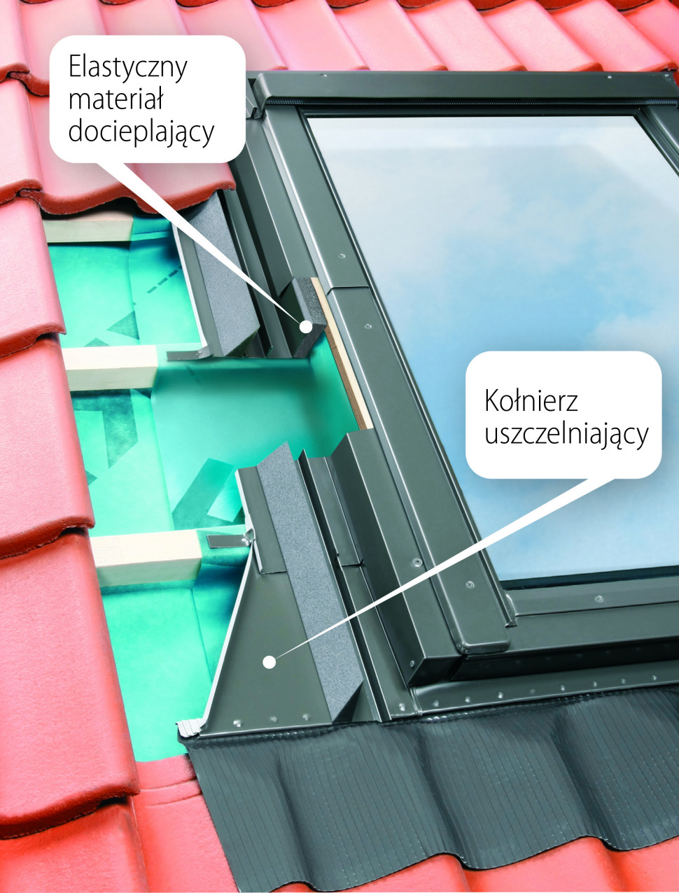 Kołnierz uszczelniający w wersji Thermo