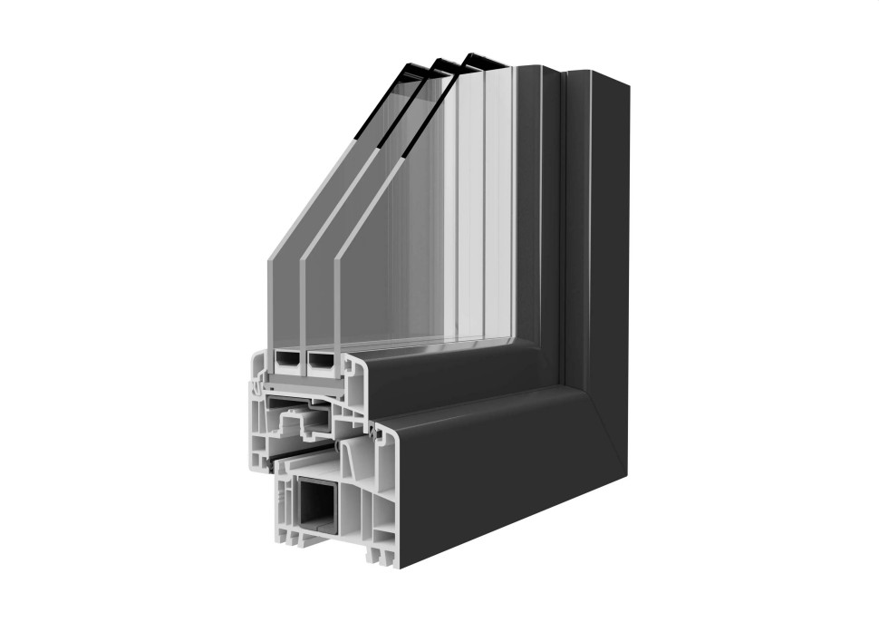 Delikatny i subtelny profil okna stwarza niezrównane możliwości aranżacyjne