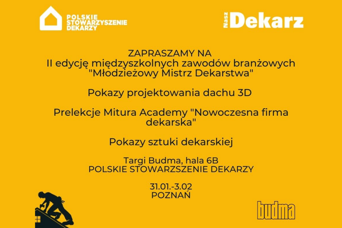 Polskie Stowarzyszenie Dekarzy na targach BUDMA 2023