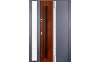 Drzwi zewnętrzne z aluminium: ALUMORE DOOR od EUROCOLOR