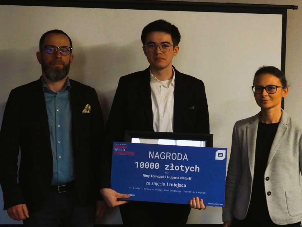 I miejsce: Hubert Natroff, Nina Tomczak – Politechnika Warszawska