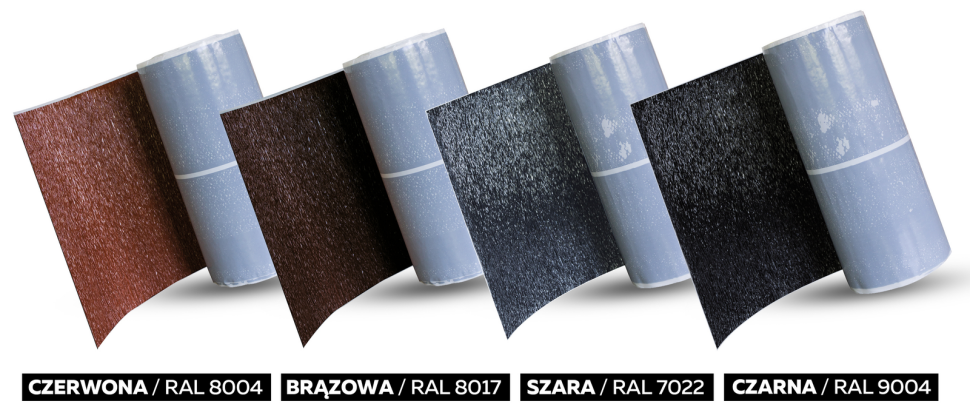 Taśma CREPFORM - dostępne kolory